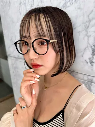 ミディアム Lond luce心斎橋【ロンドルーチェ】所属・❣️心斎橋髪質改善 鈴木佑弥❣️のヘアスタイル