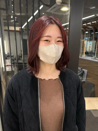 カラー FILMS所属・タグチ アスカのヘアスタイル