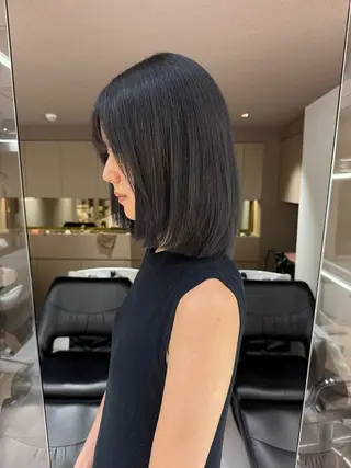 セミロング カラー 🌟透明感カラー🌟 恵比寿/sayuのヘアスタイル