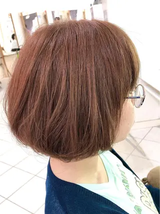 ショート カラー 保住 亮太のヘアスタイル