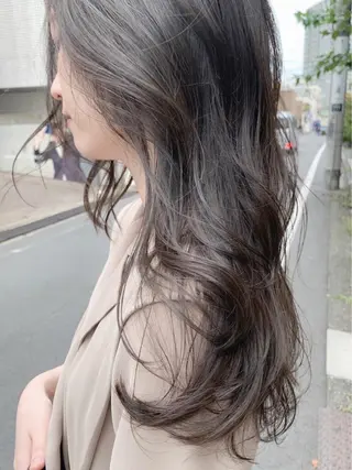 ロング カラー ヘアアレンジ 山崎 澪 レイヤーカット/大宮のヘアスタイル