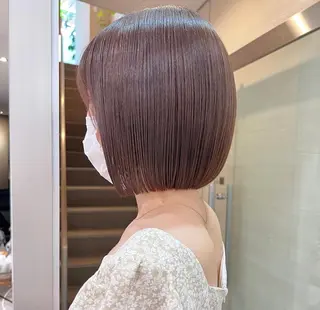 カラー 🥇ショート/ボブ 似合わせ🥇のヘアスタイル