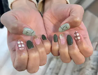 ネイル いちじゅう あおいのネイルデザイン