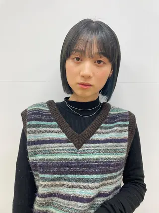 ミディアム カラー/レイヤー/ 髪質改善/PAAQのヘアスタイル