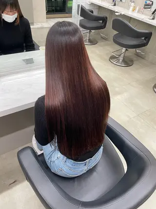 ロング カラー ヘアアレンジ 💗横浜美容室 💗HARUNAのヘアスタイル