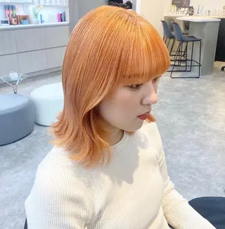 ミディアム カラー 韓国ヘア/艶髪🎀 宮川みほのヘアスタイル