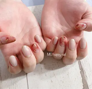 ネイル 北浦和 自爪育成ケアのネイルデザイン