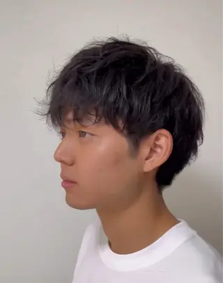 メンズ モテヘア/グレージュ /ボブ/前原汐🎐のヘアスタイル