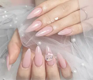 ネイル 𝐲𝐮𝐦𝐢🎀 長さ出しデザイン専門のネイルデザイン