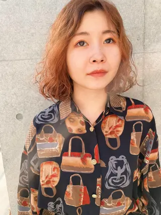 ショート カラー センスをお届けします 大谷将生INFPのヘアスタイル