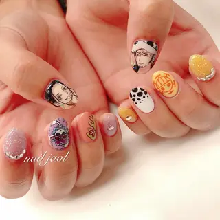 ミディアム nail jaol池袋店所属・ネイルJaol 池袋のネイルデザイン