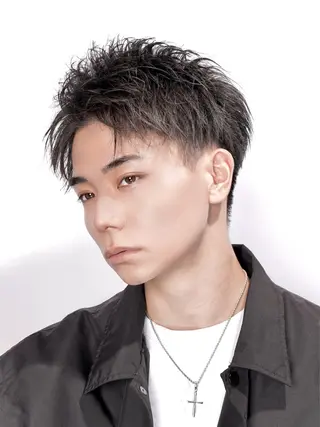 ショート パーマ メンズ AttRact所属・三関永遠 / メンズパーマのヘアスタイル