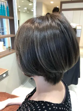 ショート 縮毛矯正/髪質改善✂ 石川由紀乃のヘアスタイル