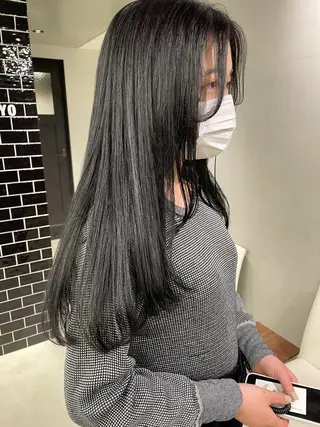 ロング カラー 👑満足度1000% 重村　春奈👑のヘアスタイル