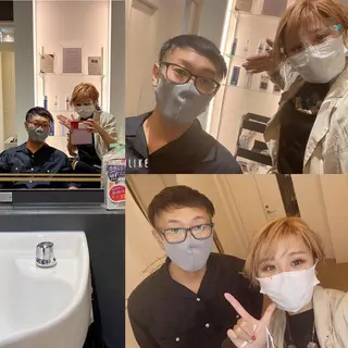 ショート カラー メンズ キッズ ✂︎ショート、ボブ、 レイヤー🩵YUMIのヘアスタイル