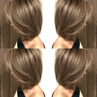 ショート カラー 井上 一平のヘアスタイル