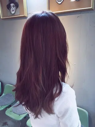 ロング カラー パーマ 代表 中島貴志のヘアスタイル