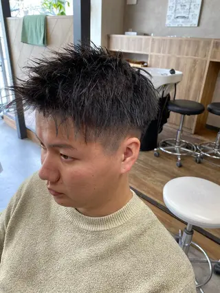 カラー パーマ ヘアアレンジ メンズ NUMBER.12所属・【メンズ専門美容師】 NUMBER.12のヘアスタイル