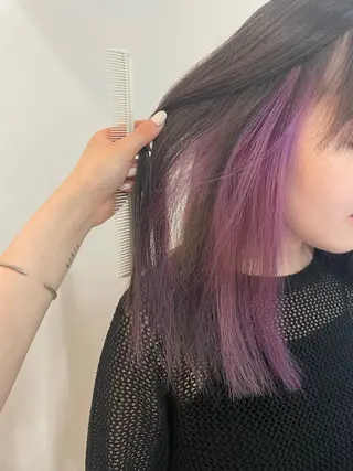 セミロング カラー GO TODAY シェアサロン Flos店所属・耳つぼジュエリー 👂🏻🌸ayaのエステ・リラクイメージ