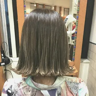 ショート ミディアム セミロング カラー 100%髪質改善特化 TRUNSのヘアスタイル