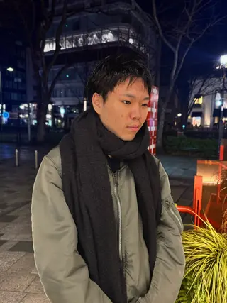 ショート メンズ パーマ/パーマ落とし /メンズカット/ヒロのヘアスタイル