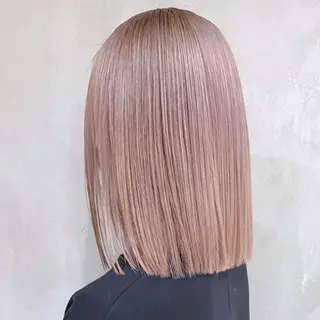 ミディアム カラー パーマ ヘアアレンジ ITbyALBUM 中野店のヘアスタイル