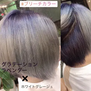 ショート カラー 特殊カラー特化 ✂️SHIAN フジのヘアスタイル