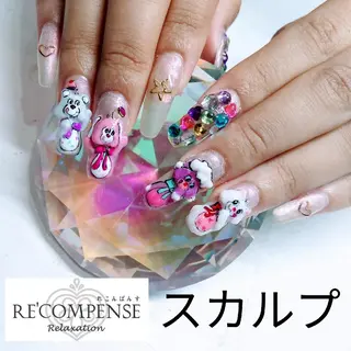 ネイル RE'COMPENSE所属・れこん ぱんすのネイルデザイン