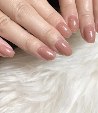 ネイル 深爪矯正・自爪育成 ネイルサロンアモここのネイルデザイン