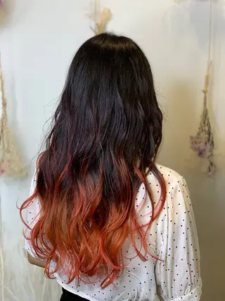 ロング カラー 髪質改善・縮毛矯正 Taijuのヘアスタイル