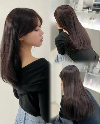 ミディアム カラー モテヘア/グレージュ /ボブ/前原汐🎐のヘアスタイル