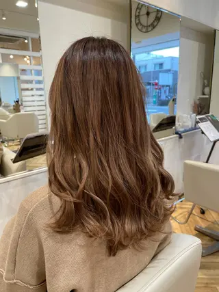 ロング オーロ西大寺所属・松永 夏のヘアスタイル