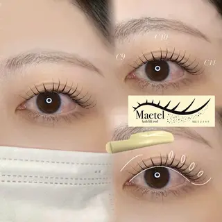 マツエク・マツパ 束感マツエク 弥のマツエク・マツパデザイン