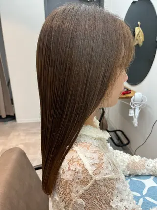 ロング パーマ、髪質改善 川崎祐介のヘアスタイル