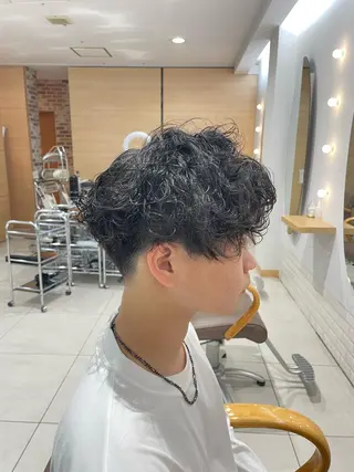 パーマ nuu 栄所属・🧸SAKI🎀 韓国レイヤーのヘアスタイル