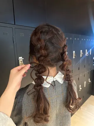 ロング ヘアアレンジ 🩶 maria🩶のヘアスタイル