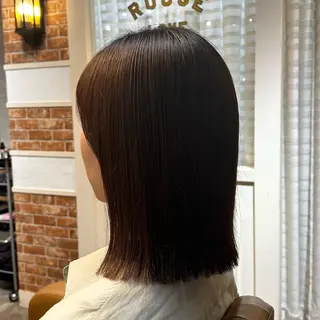 ミディアム レイヤー/艶カラー /パーマ💚千琴のヘアスタイル