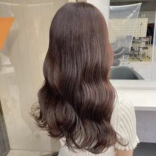 セミロング カラー レイヤー/韓国❣️ 髪質改善/亘紘輝のヘアスタイル