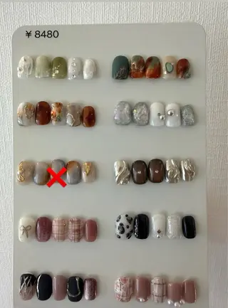 ネイル 自由が丘サロン あやめ💅のネイルデザイン