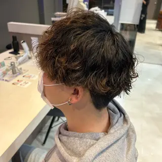 パーマ メンズ 波巻き/ツイスパ/ メンズ特化🐺米山歩のヘアスタイル