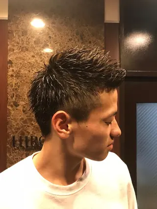 ショート 花山 薫のヘアスタイル