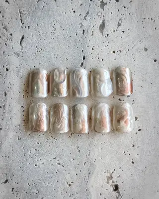 ネイル 手描きアート🎨 tama|竹ノ塚のネイルデザイン