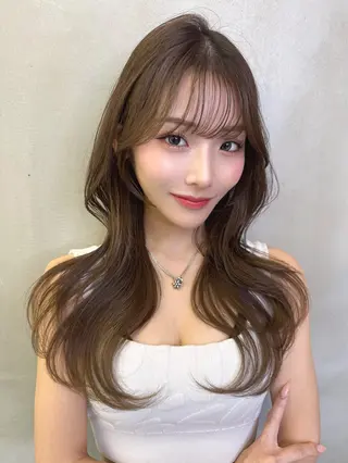 セミロング Lond strada所属・💎韓国レイヤー/ 髪質改善💎武村侑哉のヘアスタイル