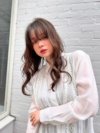 ミディアム happy  man 🌸血色カラー🌸のヘアスタイル