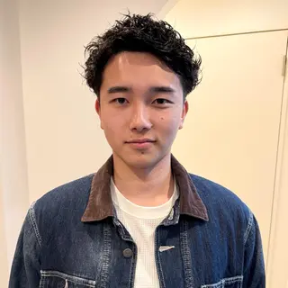 ショート パーマ メンズ 堀江将太朗/恵比寿/ メンズカットのヘアスタイル