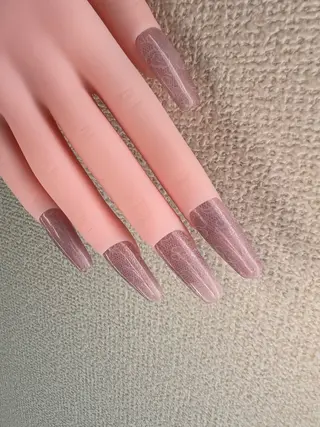 ロング クレーヌ プライベートサロンのネイルデザイン