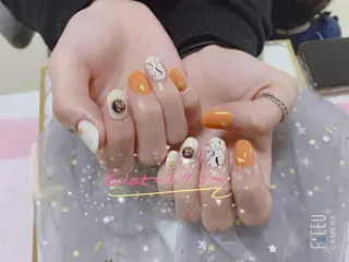 ネイル ネイルサロンエクラ 🫧Shizukaのネイルデザイン