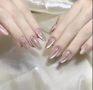 ネイル By moonネイル 🌷ワンホン/韓国風のネイルデザイン