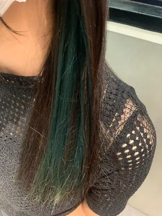 ロング カラー hair  bh.maara所属・bh.maara デザイン／ハイトーンのヘアスタイル