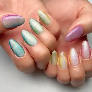 ミディアム ネイル 下妻市ﾈｲﾙｻﾛﾝ M_styleのネイルデザイン